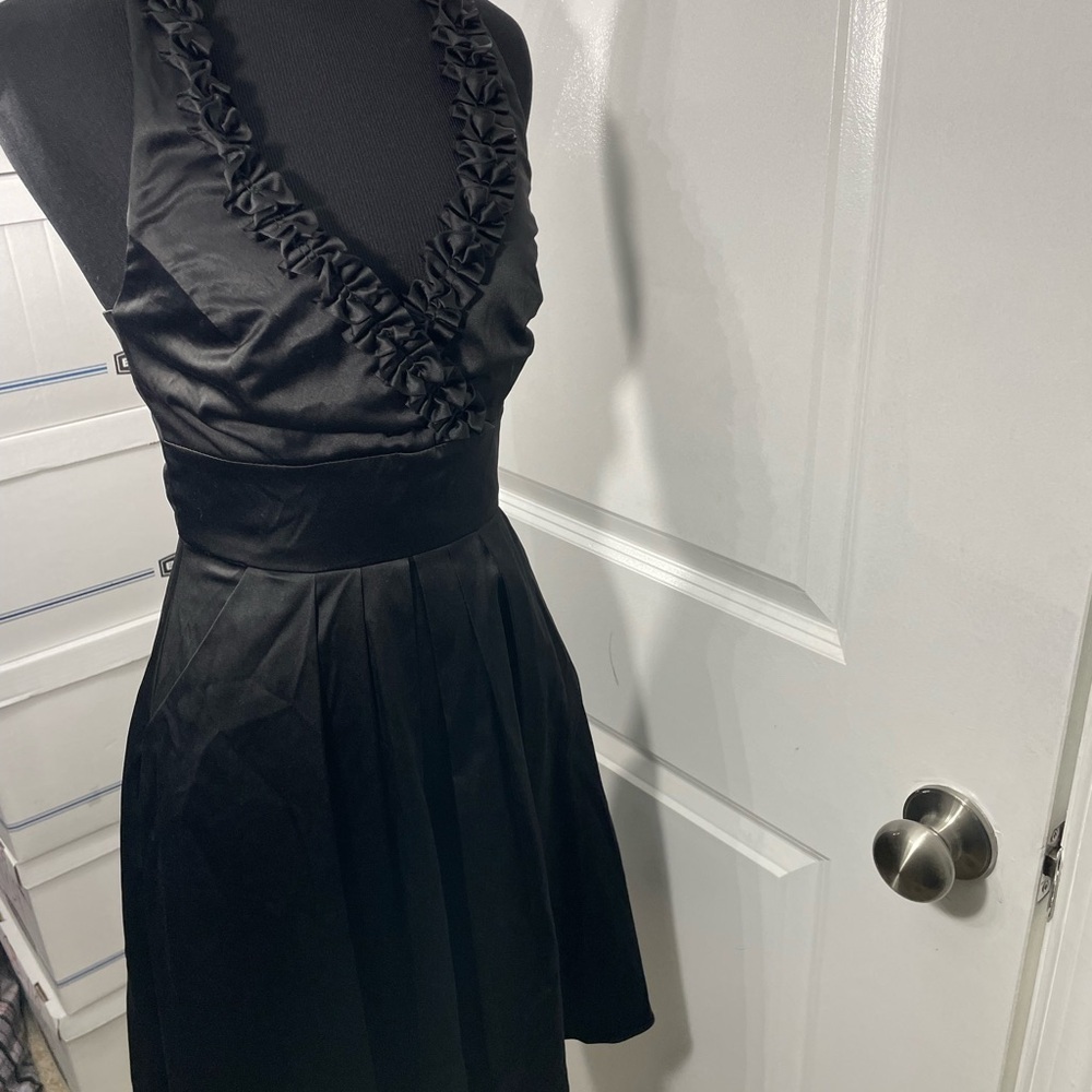 Jump Girl Elegant Black Evening Dress size  3/4 CB-112 - Picture 5 of 7